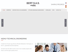 Tablet Screenshot of bert-structures.com